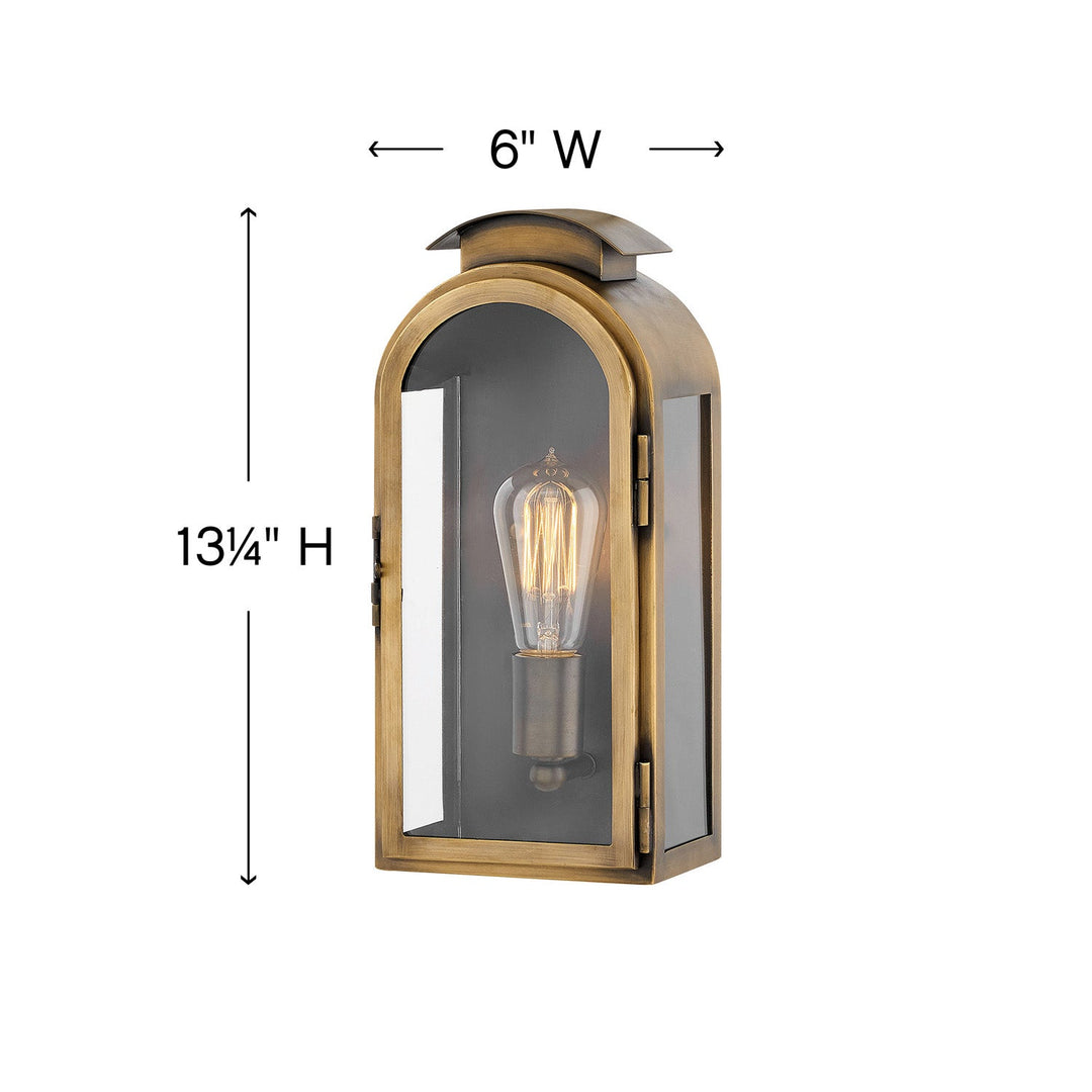 Hinkley Rowley Outdoor Wall Light
