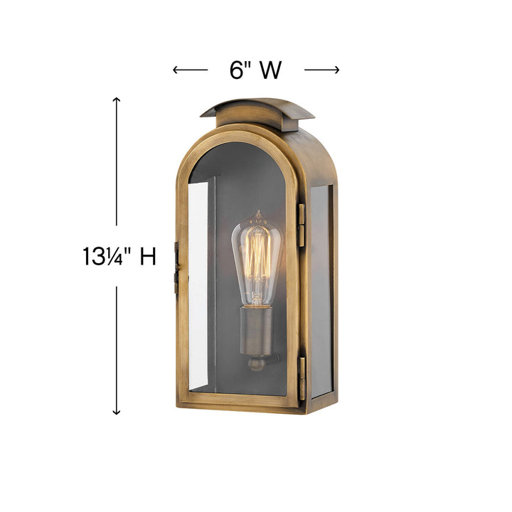 Hinkley Rowley Outdoor Wall Light