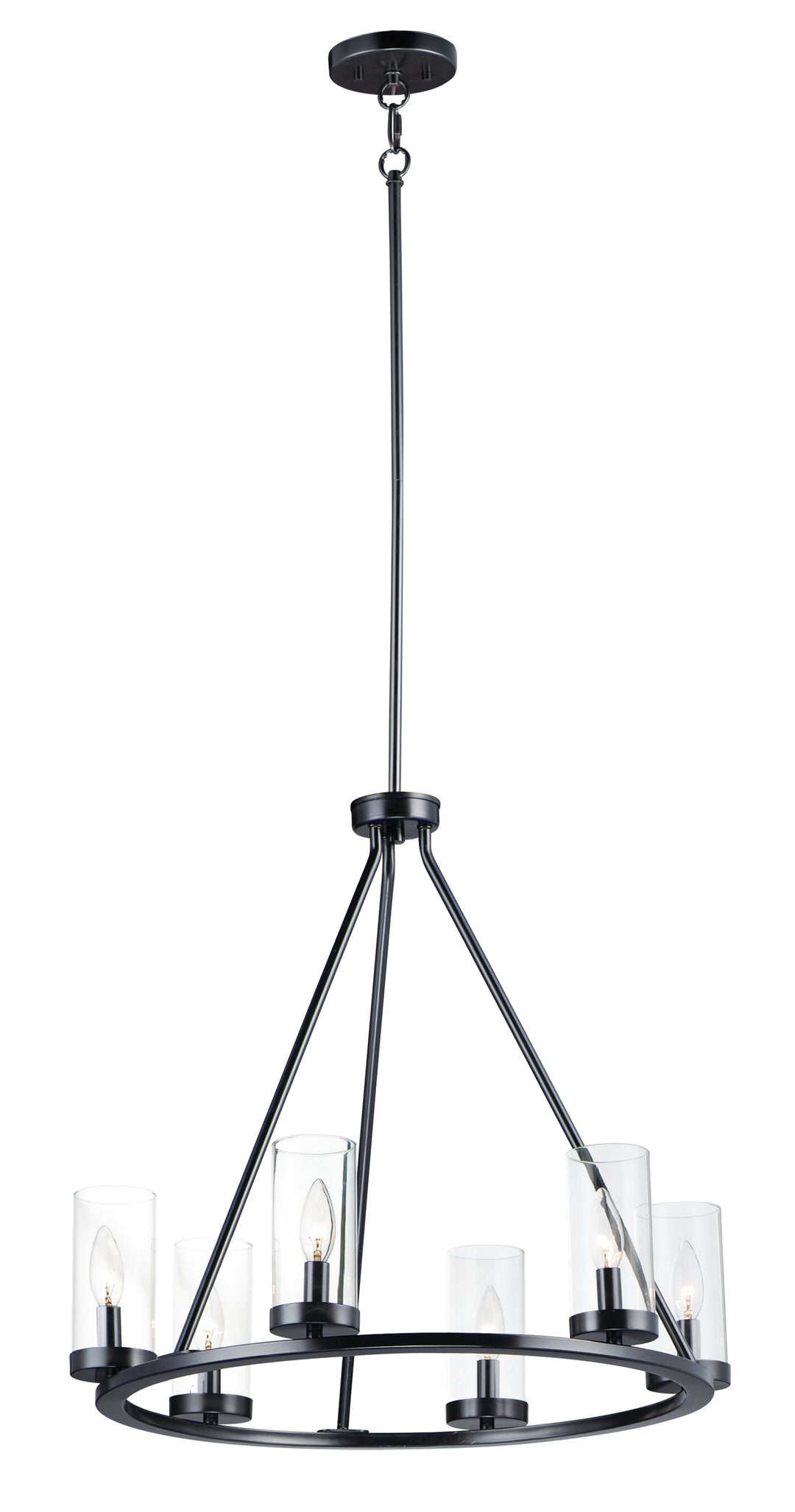 Maxim Sentinel-Single-Tier Chandelier Chandeliers Maxim   