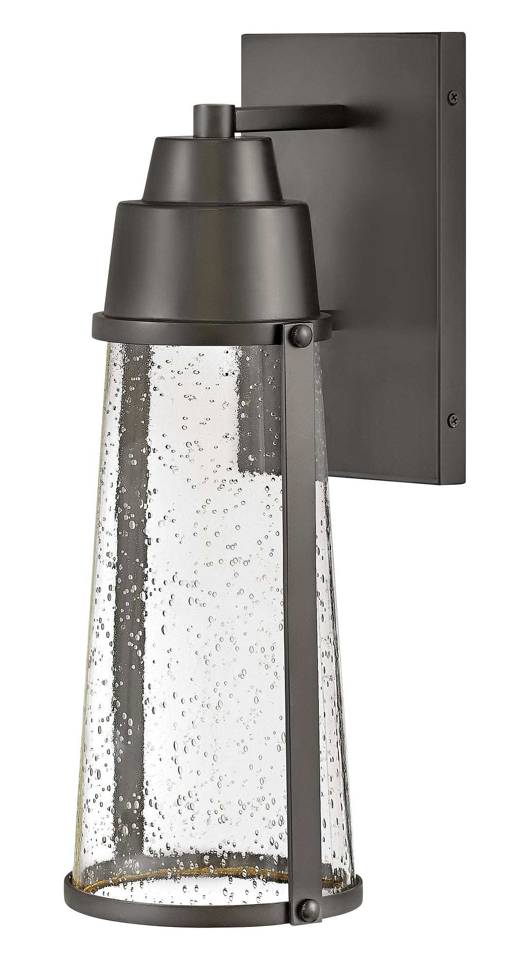 Hinkley Miles Outdoor Wall Light Medium LED Wall Mount Lantern Black 2554BK