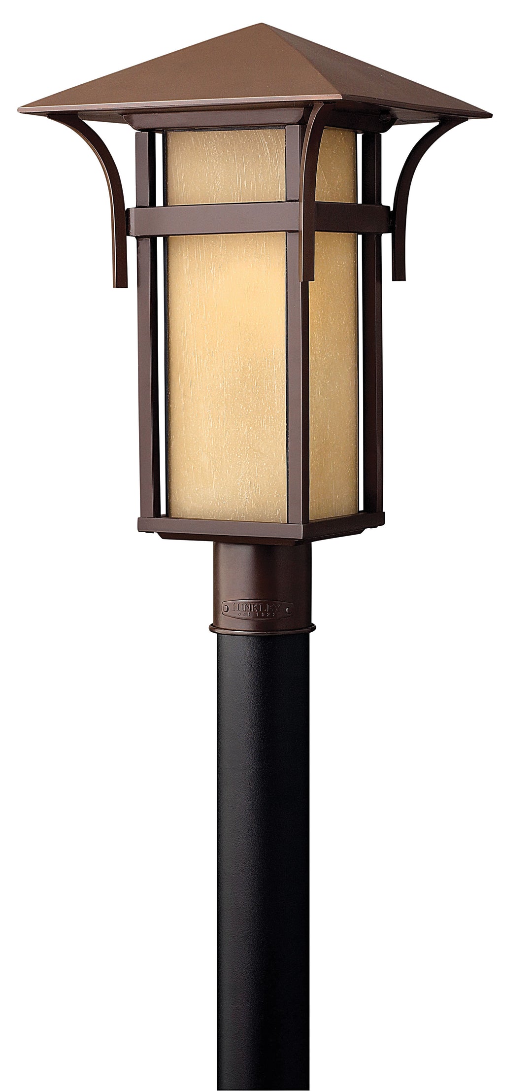 Hinkley Harbor Outdoor Post Mount Lantern Medium Post Mount Lantern Anchor Bronze 2571AR