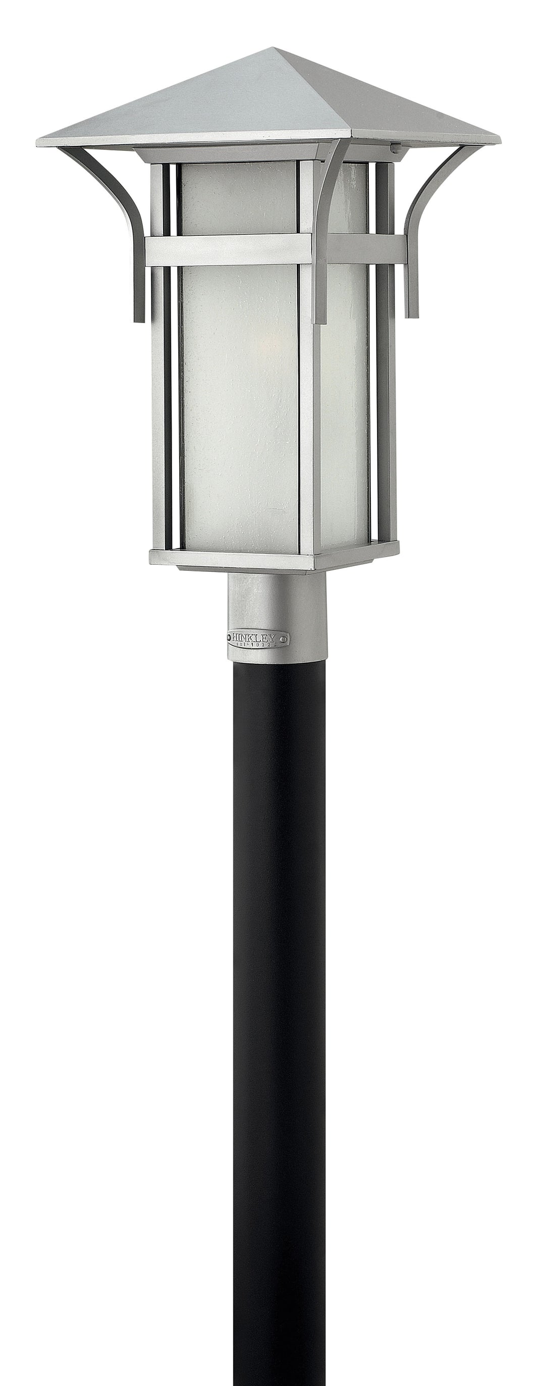 Hinkley Harbor Outdoor Post Mount Lantern Medium Post Mount Lantern Titanium 2571TT