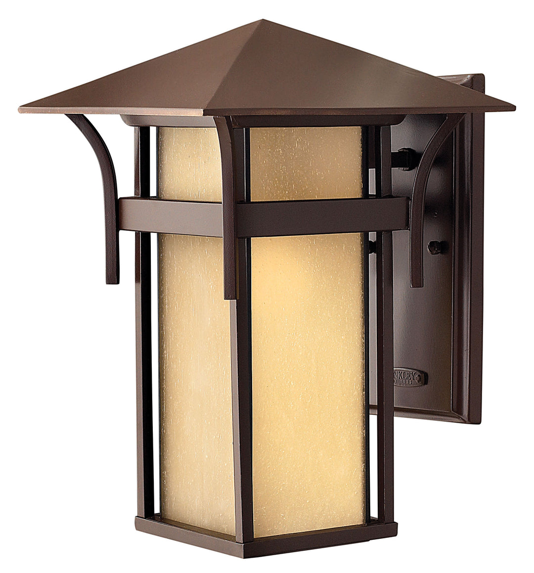 Hinkley Harbor Outdoor Wall Light Medium Wall Mount Lantern Anchor Bronze 2574AR-LV