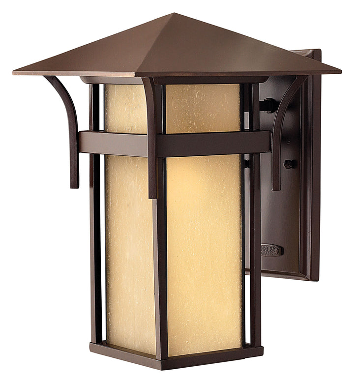 Hinkley Harbor Outdoor Wall Light Medium Wall Mount Lantern Anchor Bronze 2574AR