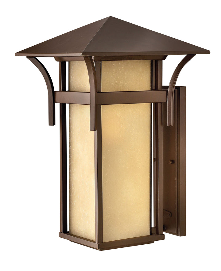 Hinkley Harbor Outdoor Wall Light Large Wall Mount Lantern Anchor Bronze 2579AR