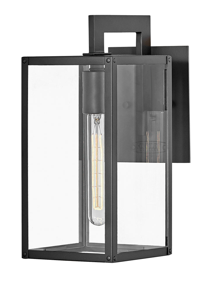 Hinkley Max Outdoor Wall Light Small Wall Mount Lantern Black 2590BK-LL