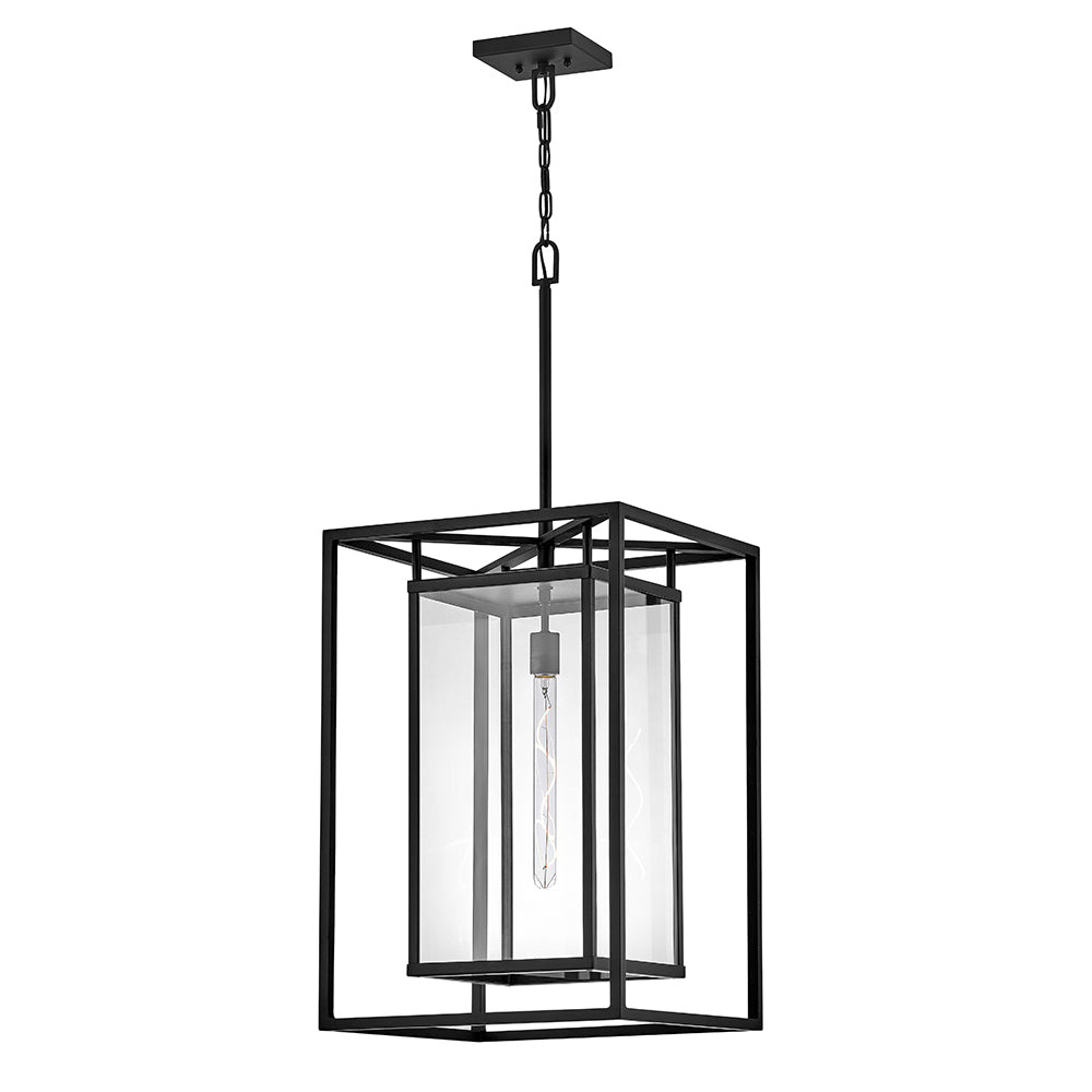 Hinkley Max Outdoor Hanging Light Extra Large Hanging Lantern Black 2592BK-LL