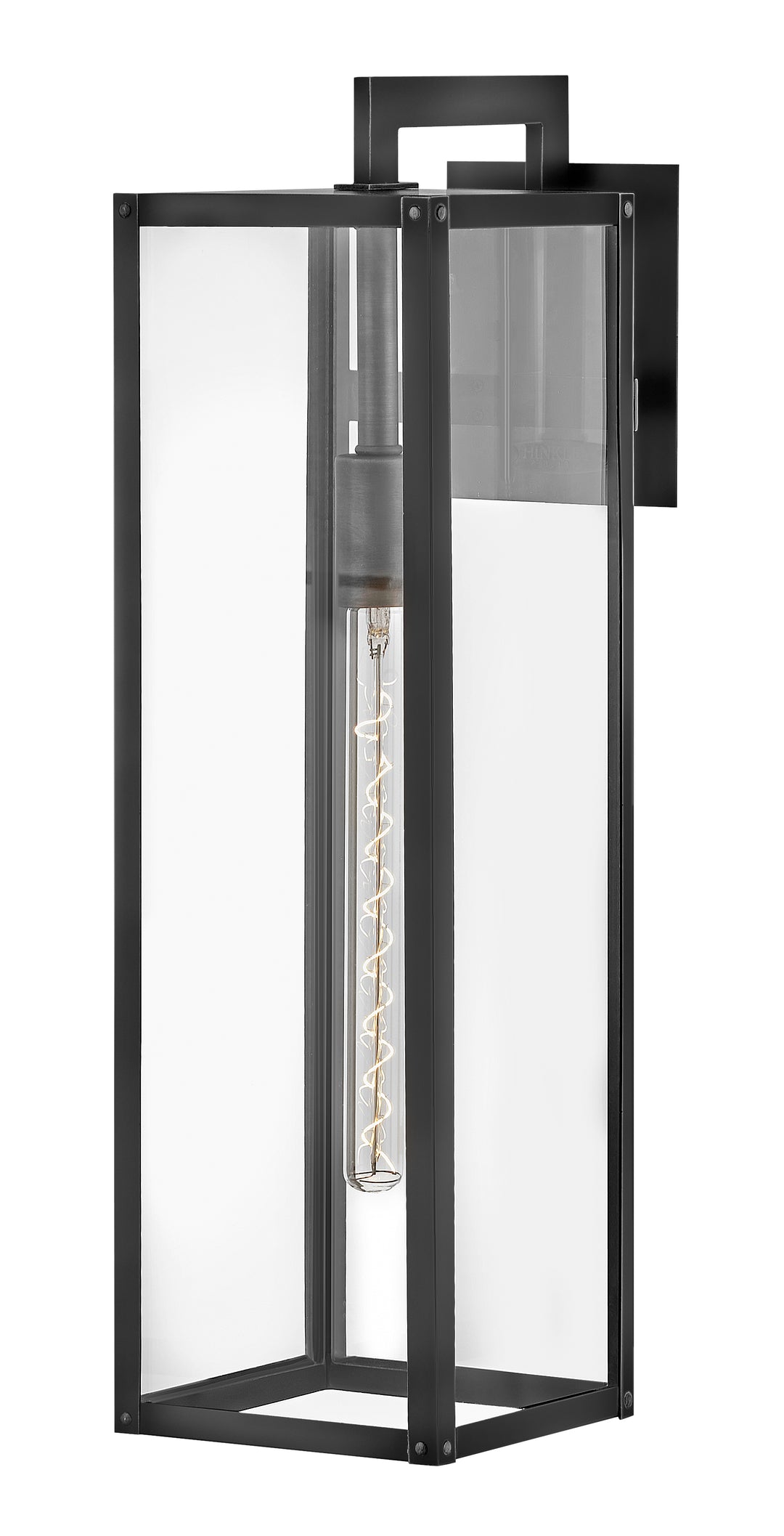Hinkley Max Outdoor Wall Light Large Wall Mount Lantern Black 2595BK-LL