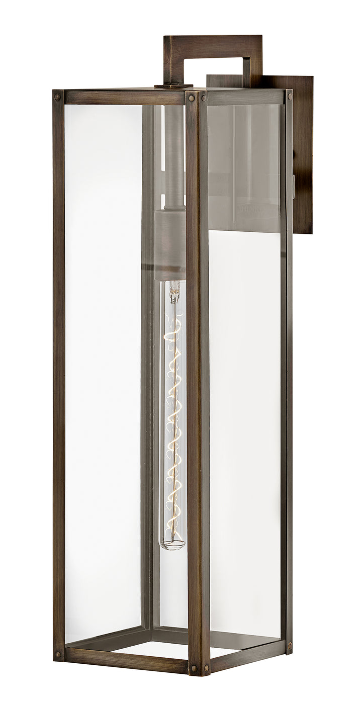 Hinkley Max Outdoor Wall Light Large Wall Mount Lantern Burnished Bronze 2595BU-LL
