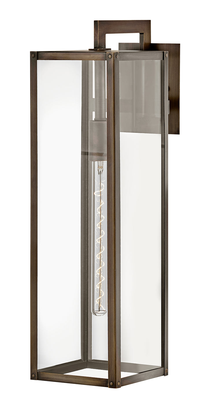 Hinkley Max Outdoor Wall Light Large Wall Mount Lantern Burnished Bronze 2595BU