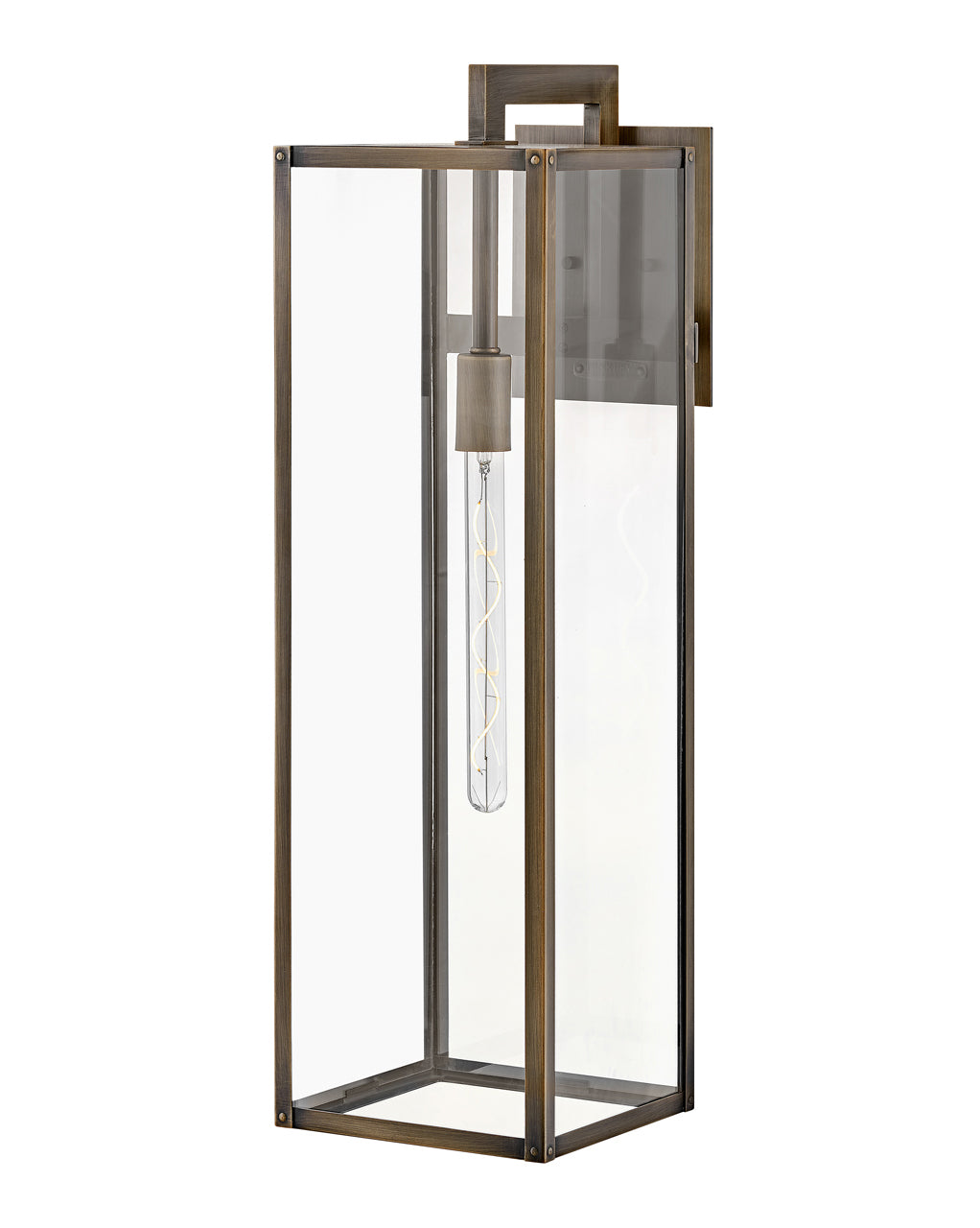 Hinkley Max Outdoor Wall Light Extra Large Wall Mount Lantern Burnished Bronze 2598BU-LL
