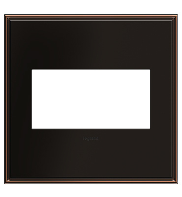 Legrand adorne Oil-Rubbed Bronze 2-Gang wall plate