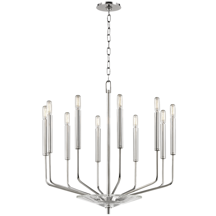 Hudson Valley Lighting Gideon Chandelier Chandeliers Hudson Valley Lighting Polished Nickel  