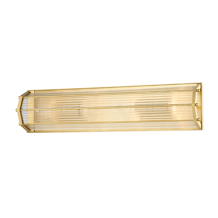 Hudson Valley Lighting Wembley Wall Sconce Wall Sconces Hudson Valley Lighting Aged Brass  