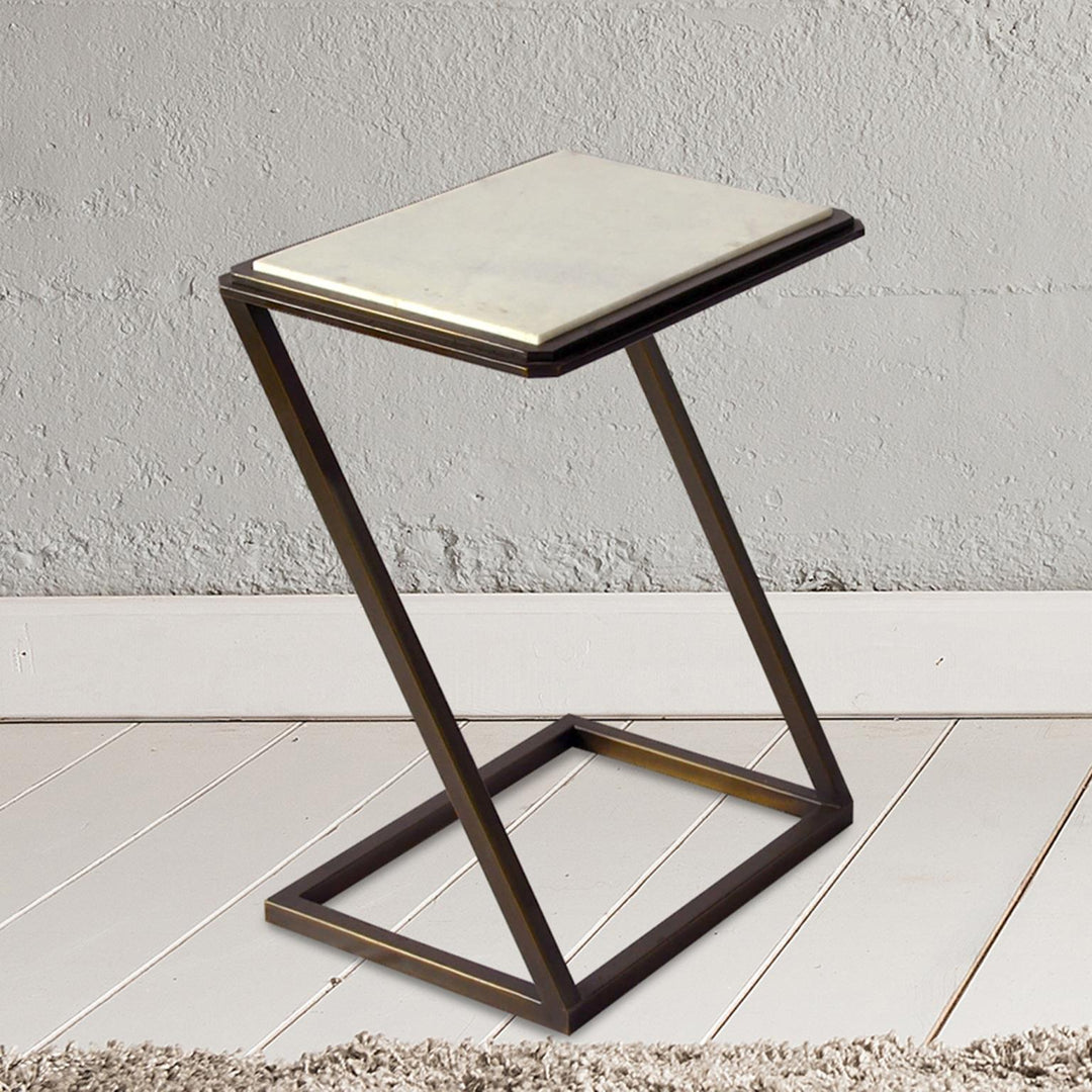 Howard Elliott Collection Z Table With Marble Top