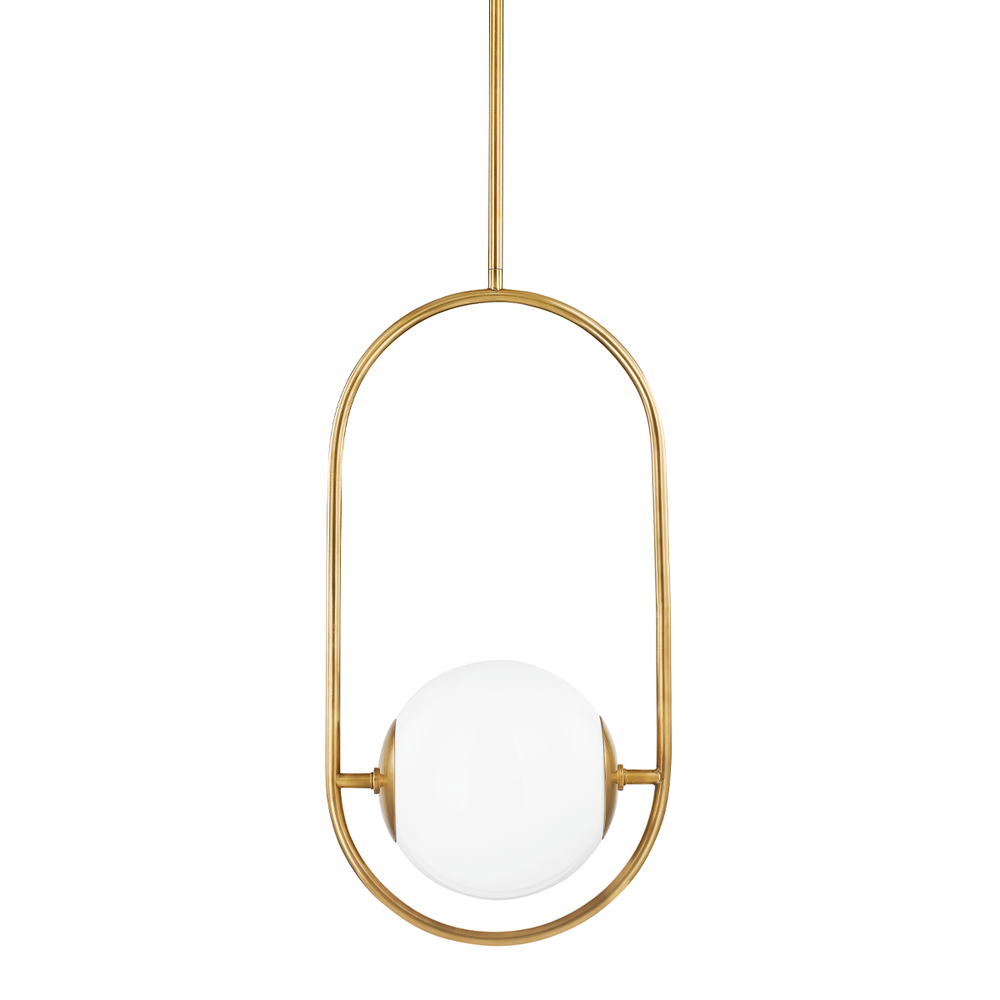 Corbett Lighting Everley Pendant Pendants Corbett VINTAGE BRASS 10x13.75x29 