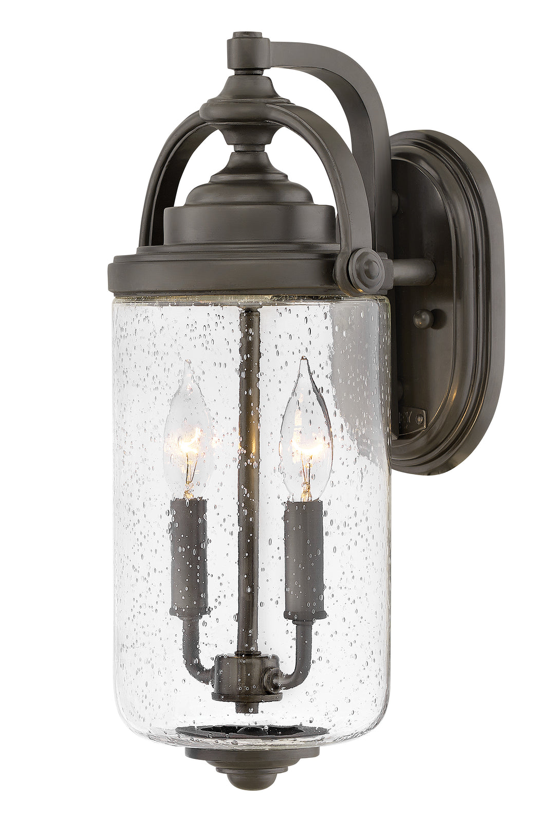 Hinkley Willoughby Outdoor Wall Light Medium Wall Mount Lantern Oil Rubbed Bronze 2754OZ