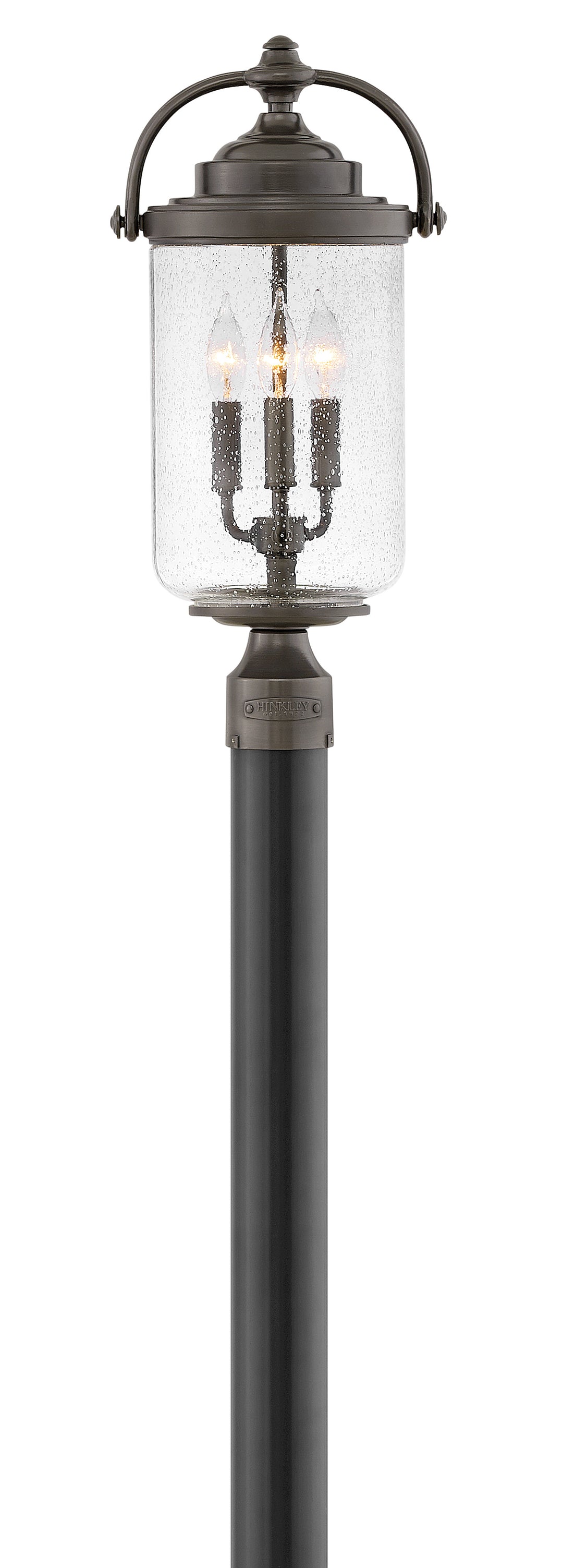 Hinkley Willoughby Outdoor Post Mount Lantern Medium Post Mount Lantern Oil Rubbed Bronze 2757OZ