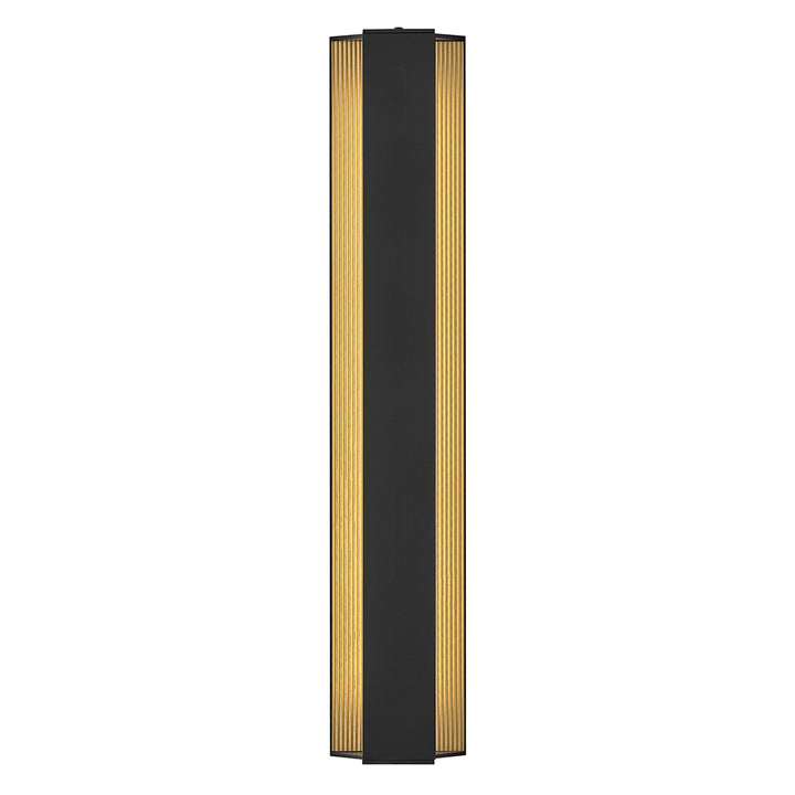 Hinkley Strata Outdoor Wall Light Extra Large LED Wall Sconce Black 27585BK