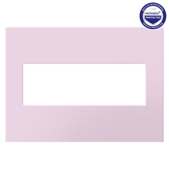 Legrand adorne Rosa 3-Gang wall plate