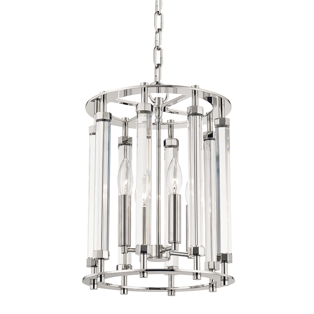 Hudson Valley Lighting Haddon Lantern Pendants Hudson Valley Lighting Polished Nickel  