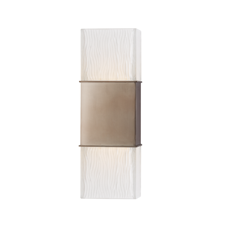 Hudson Valley Lighting Aurora Wall Sconce Wall Sconces Hudson Valley Lighting Brushed Bronze  