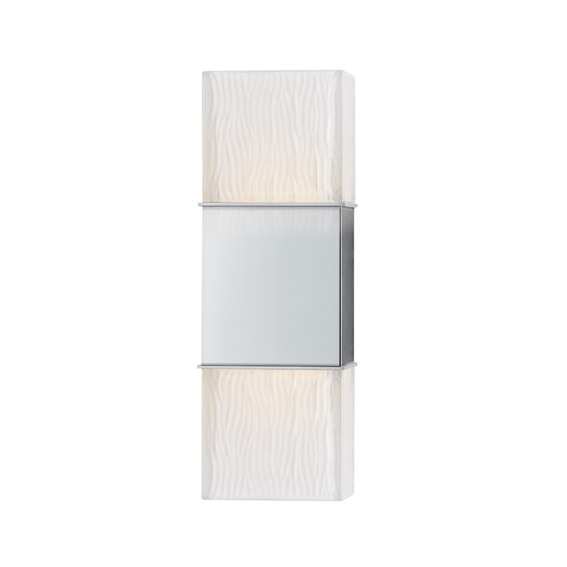 Hudson Valley Lighting Aurora Wall Sconce Wall Sconces Hudson Valley Lighting Polished Chrome  