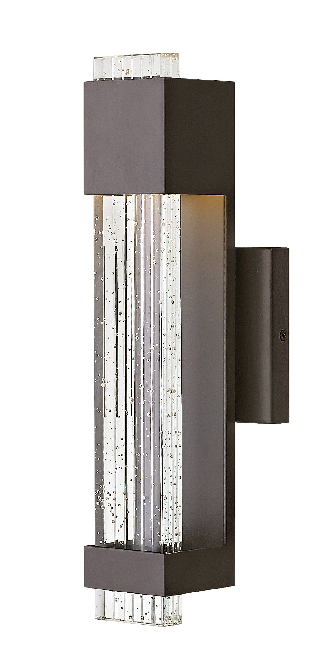 Hinkley Glacier Outdoor Wall Light Small LED Wall Sconce Bronze 2830BZ