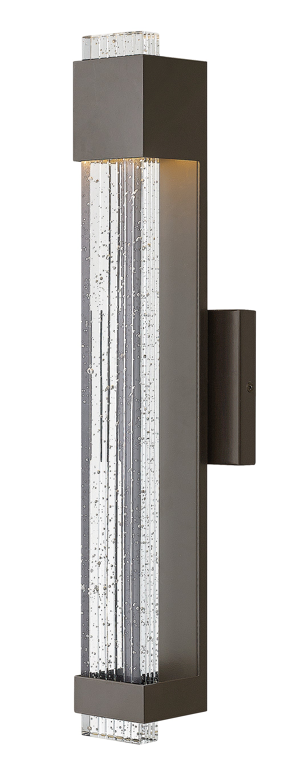Hinkley Glacier Outdoor Wall Light Medium LED Wall Sconce Bronze 2834BZ
