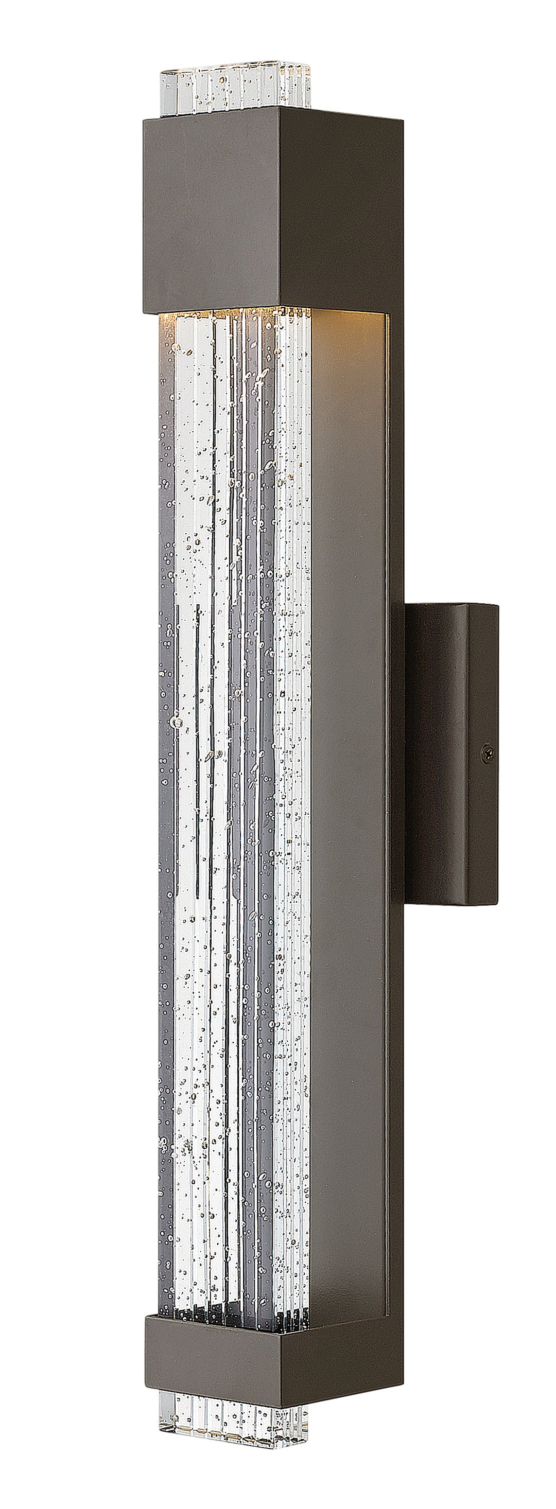 Hinkley Glacier Outdoor Wall Light Medium LED Wall Sconce Bronze 2834BZ
