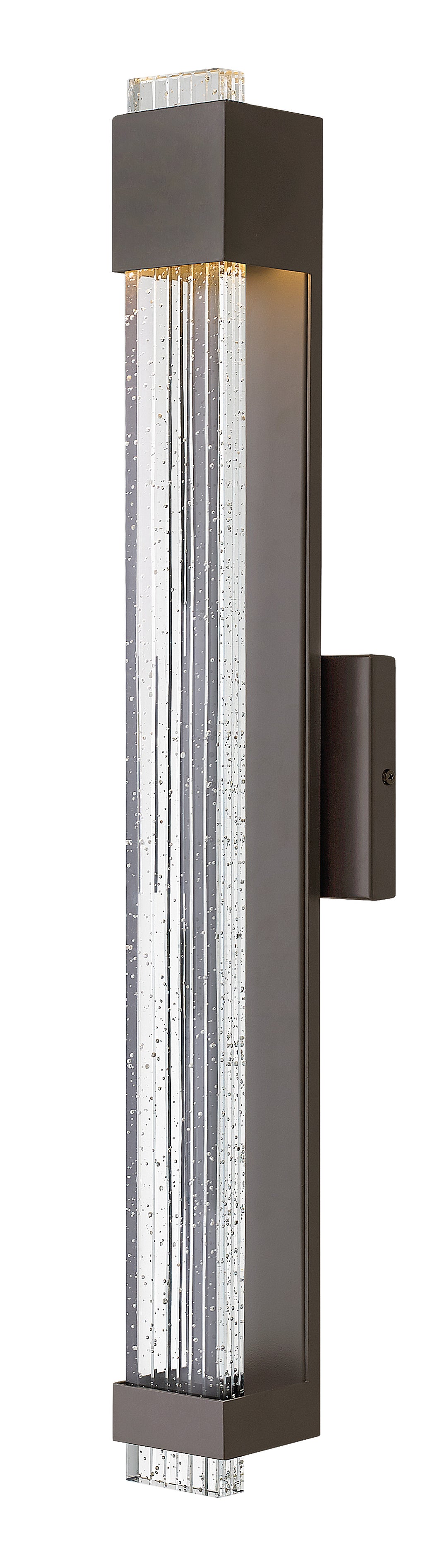 Hinkley Glacier Outdoor Wall Light Large LED Wall Sconce Bronze 2835BZ