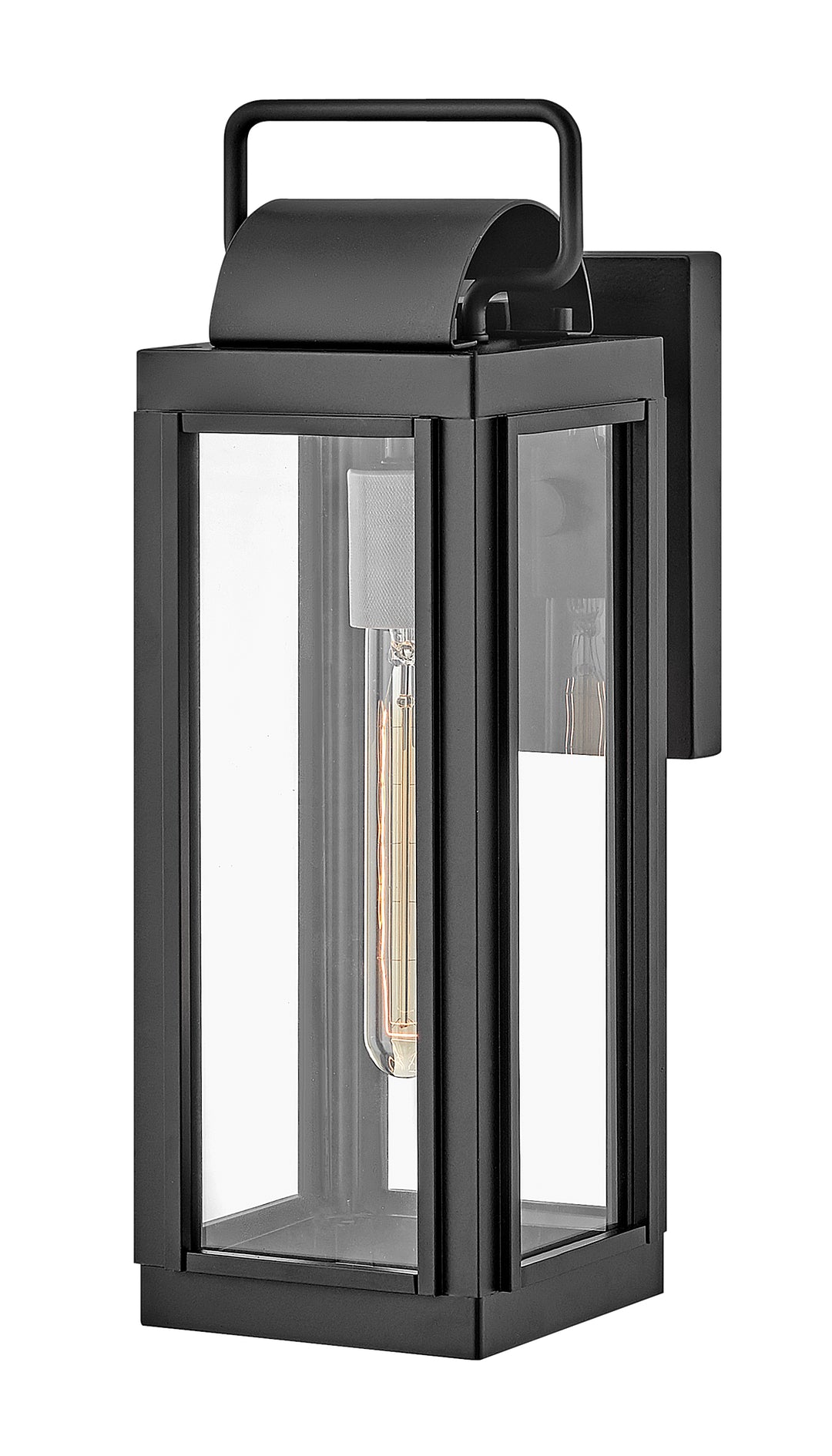 Hinkley Sag Harbor Outdoor Wall Light Medium Wall Mount Lantern Black 2840BK-LL