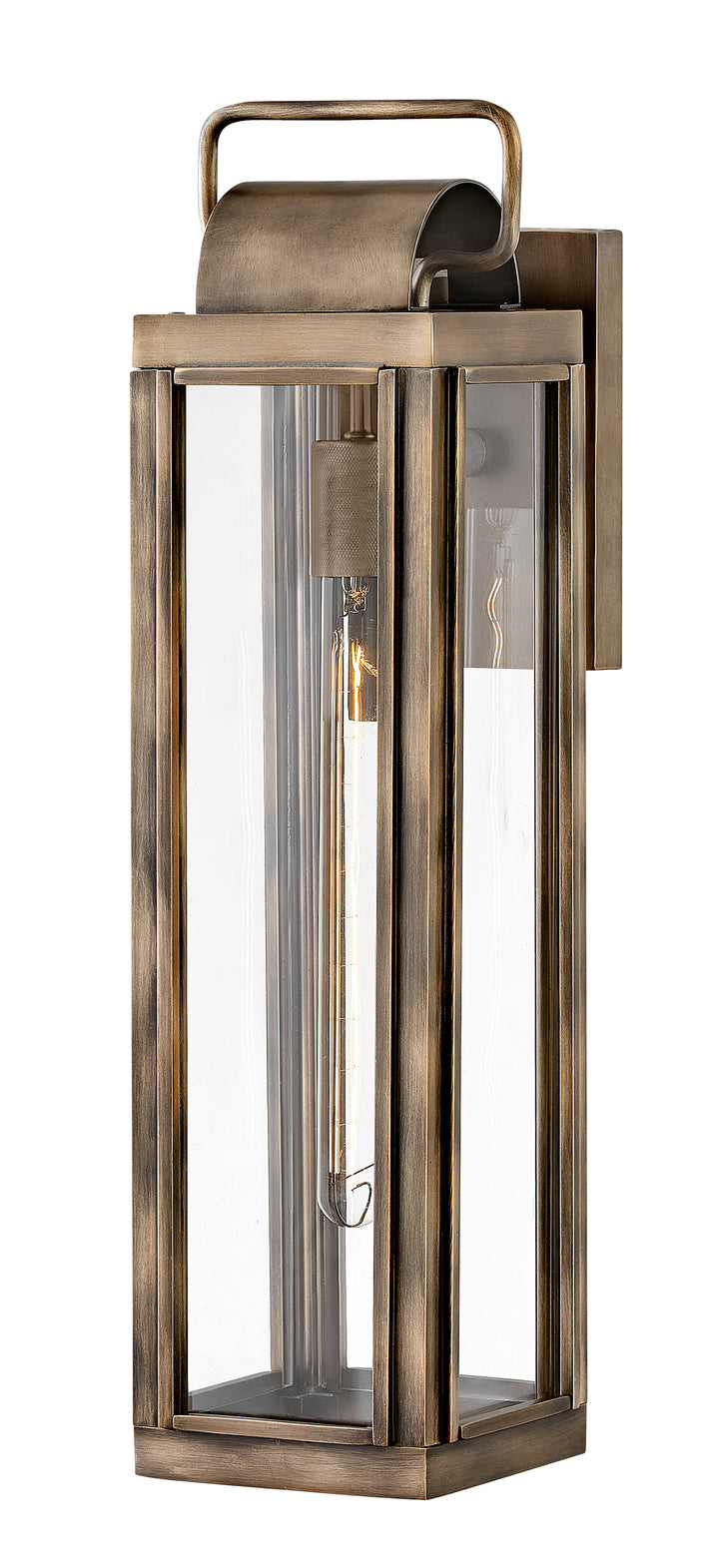 Hinkley Sag Harbor Outdoor Wall Light Large Wall Mount Lantern Burnished Bronze 2845BU-LL
