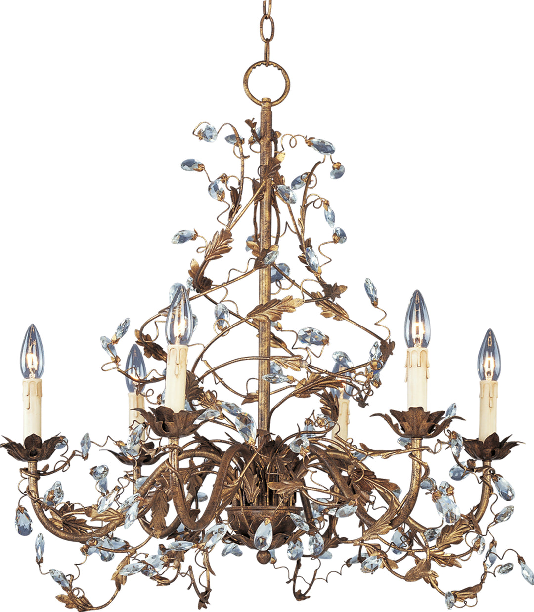 Maxim Elegante-Single-Tier Chandelier Chandeliers Maxim   