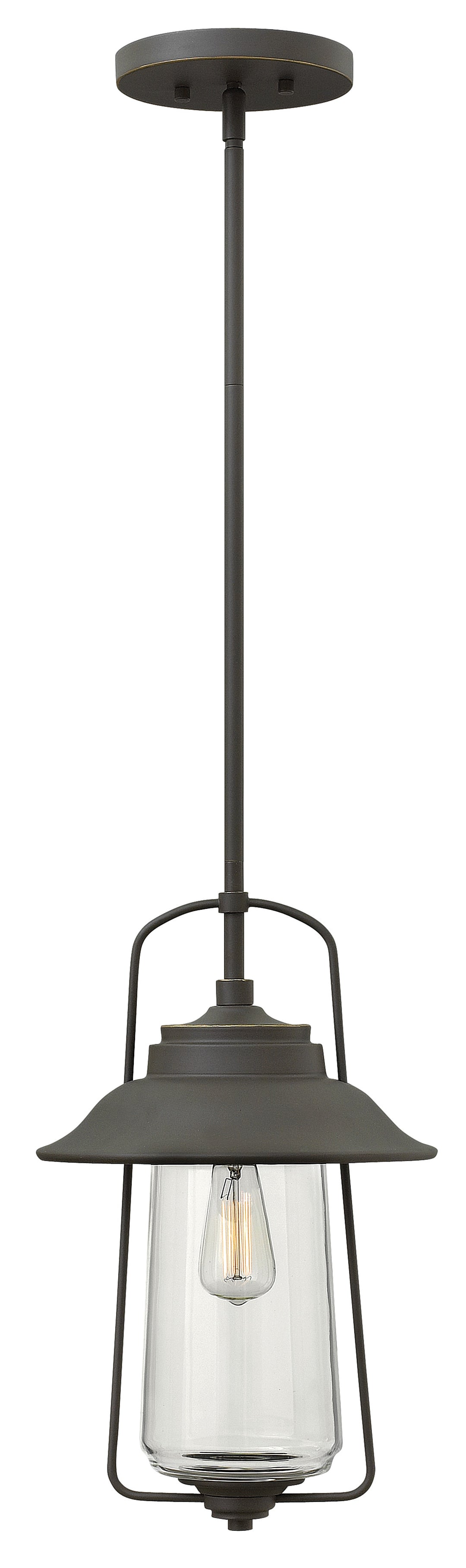 Hinkley Belden Place Outdoor Hanging Light Medium Hanging Lantern Oil Rubbed Bronze 2862OZ