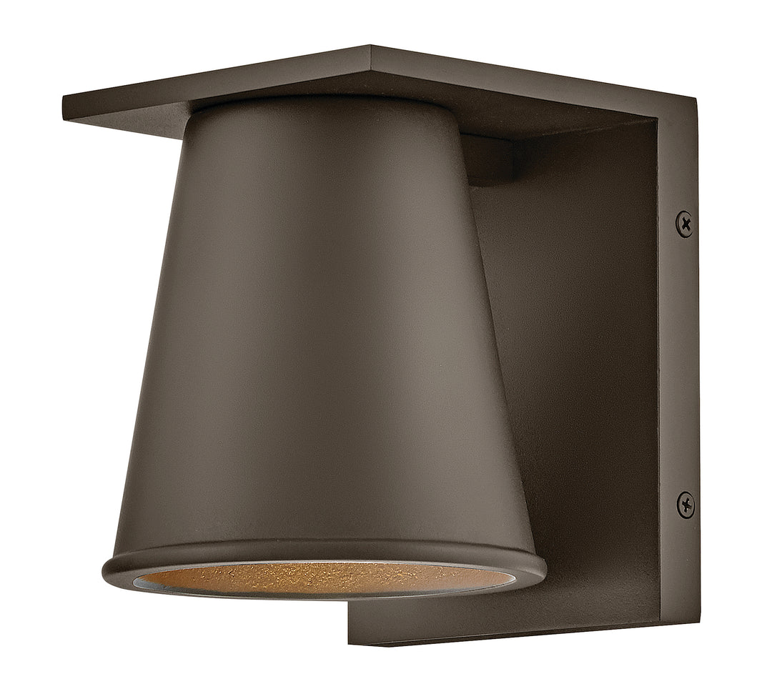 Hinkley Hans Outdoor Wall Light Small Down Light Wall Sconce Architectural Bronze 28870AZ-LL