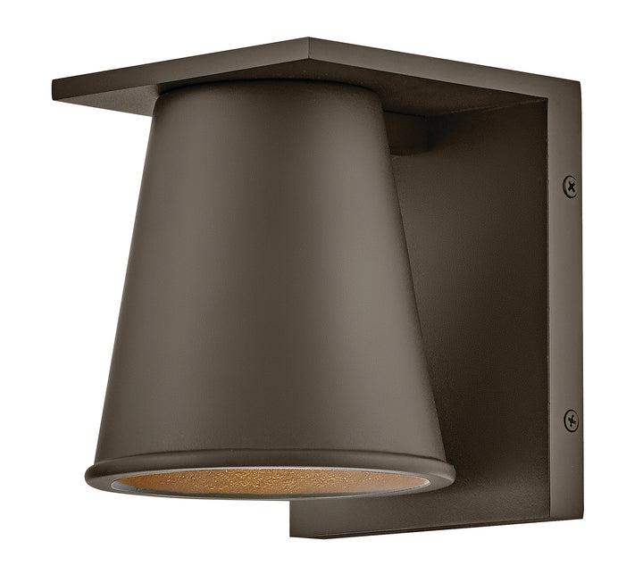 Hinkley Hans Outdoor Wall Light Small Down Light Wall Sconce Architectural Bronze 28870AZ-LL