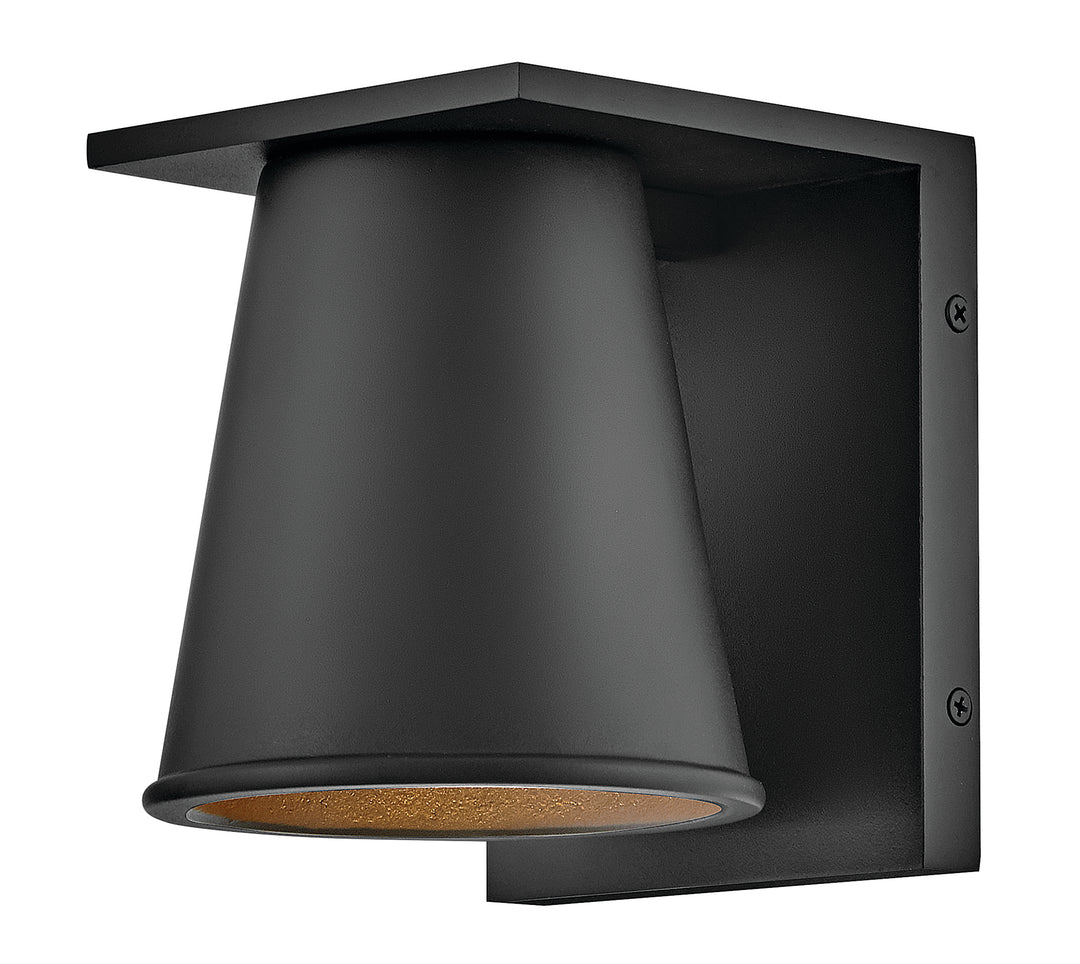 Hinkley Hans Outdoor Wall Light Small Down Light Wall Sconce Black 28870BK-LL