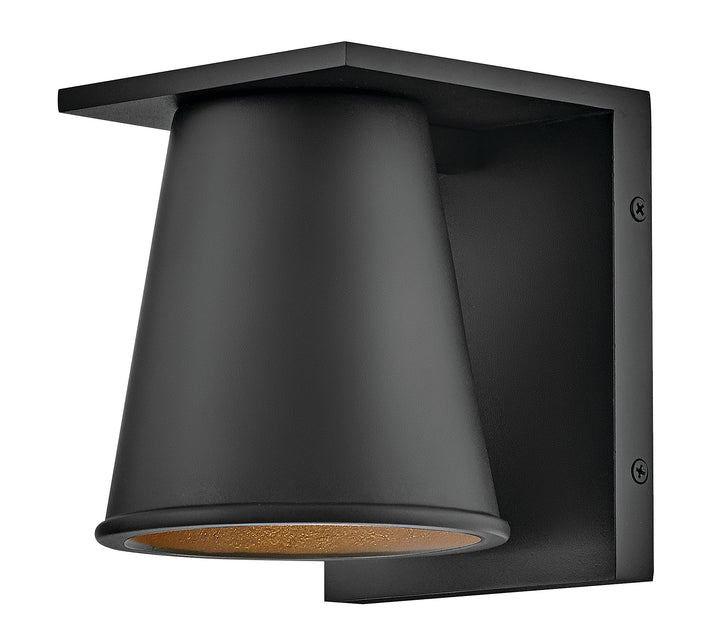 Hinkley Hans Outdoor Wall Light Small Down Light Wall Sconce Black 28870BK-LL