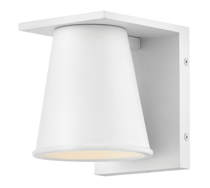 Hinkley Hans Outdoor Wall Light Small Down Light Wall Sconce Textured White 28870TW-LL