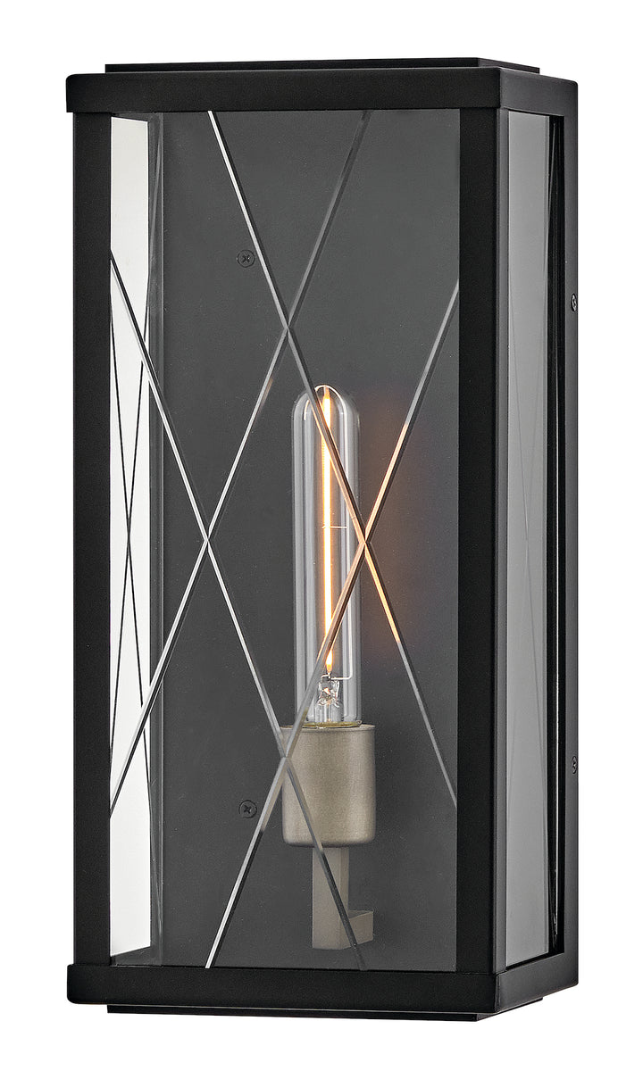 Hinkley Monte Outdoor Wall Light Small Wall Sconce Black 28880BK