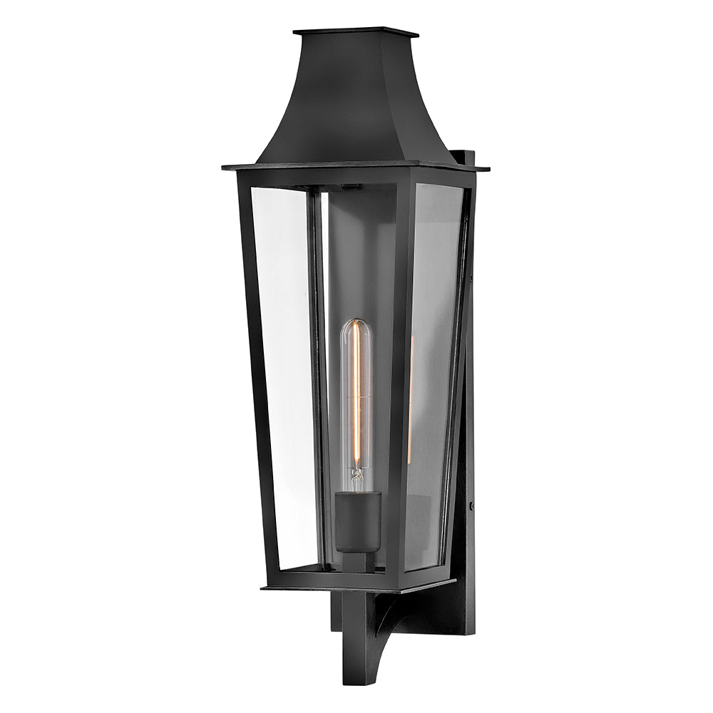 Hinkley Georgetown Outdoor Wall Light Medium Wall Mount Lantern Black 28894BK