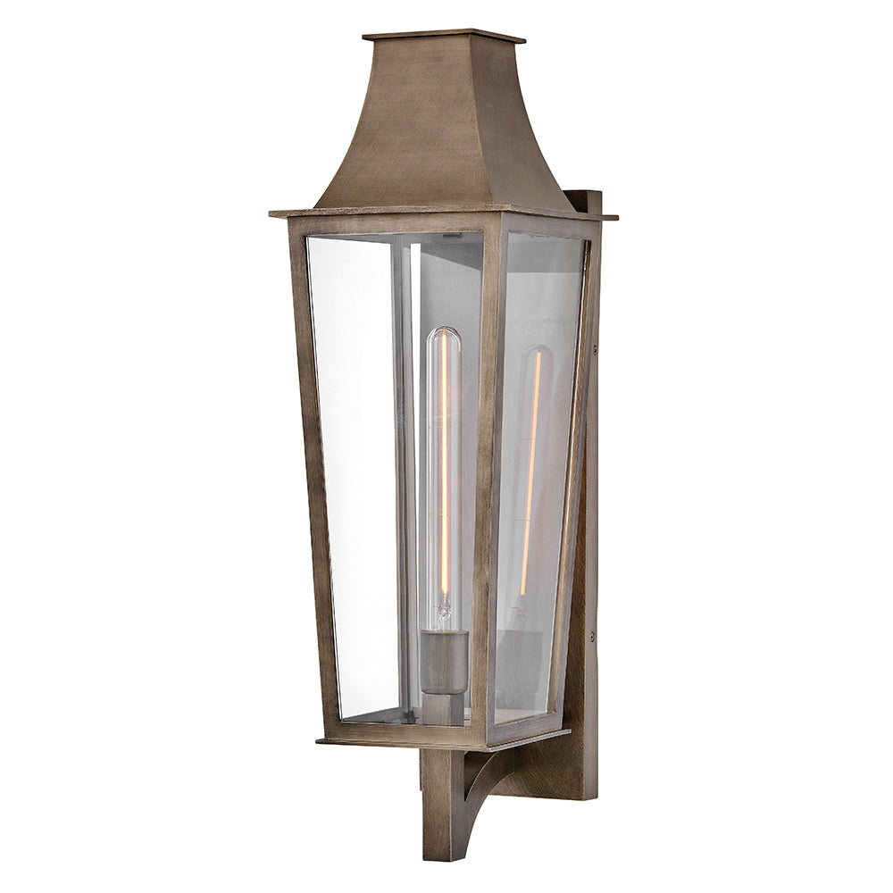 Hinkley Georgetown Outdoor Wall Light Large Wall Mount Lantern Burnished Bronze 28895BU