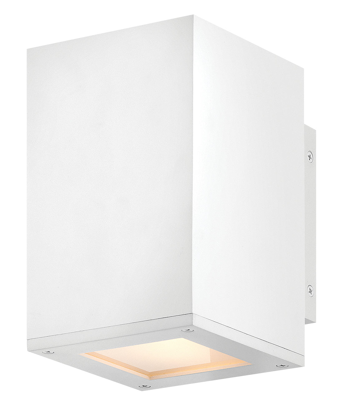 Hinkley Tetra Outdoor Wall Light Small Down Light Wall Sconce Textured White 28910TW-LL
