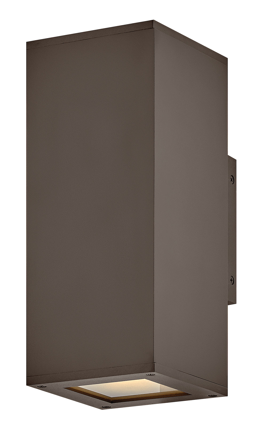 Hinkley Tetra Outdoor Wall Light Medium Up/Down Light Wall Sconce Architectural Bronze 28914AZ-LL