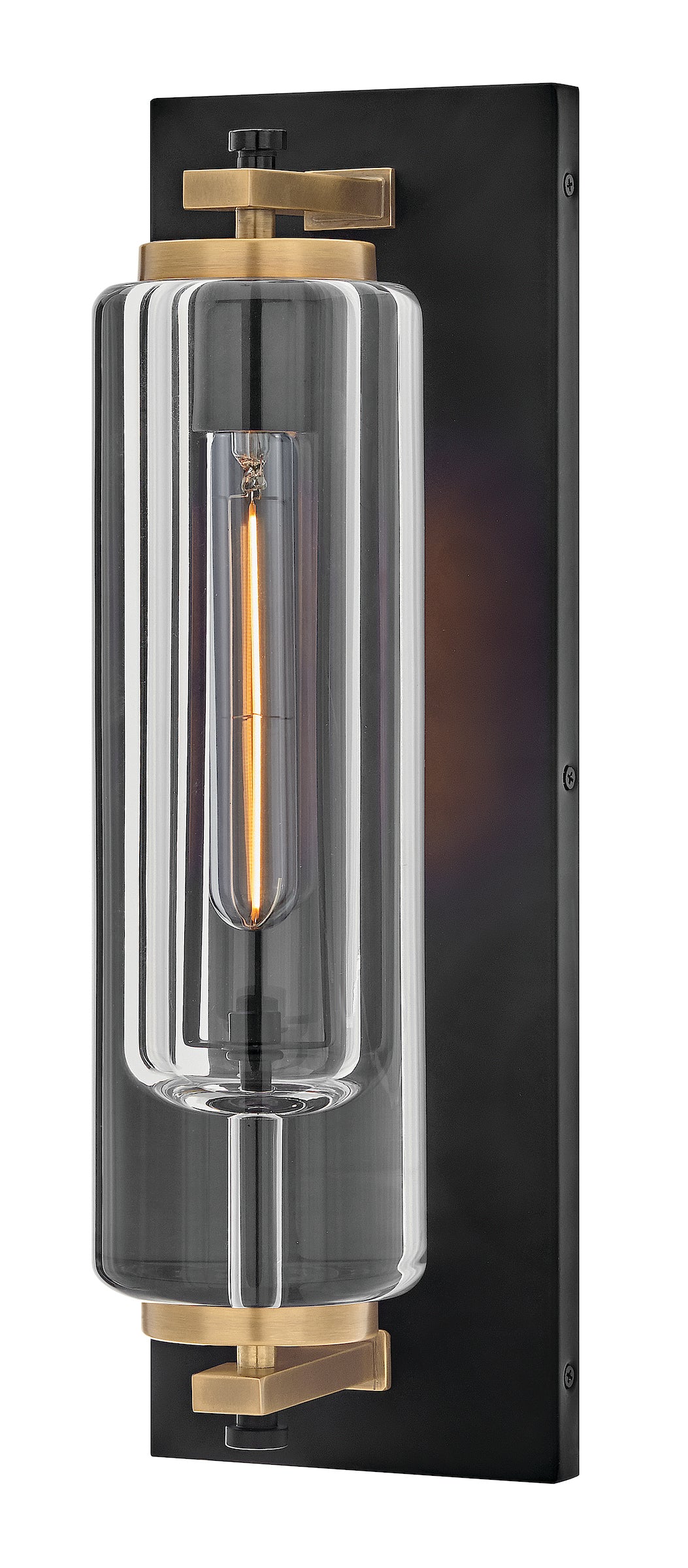 Hinkley Lourde Outdoor Wall Light Medium Wall Sconce Black 28920BK-LL