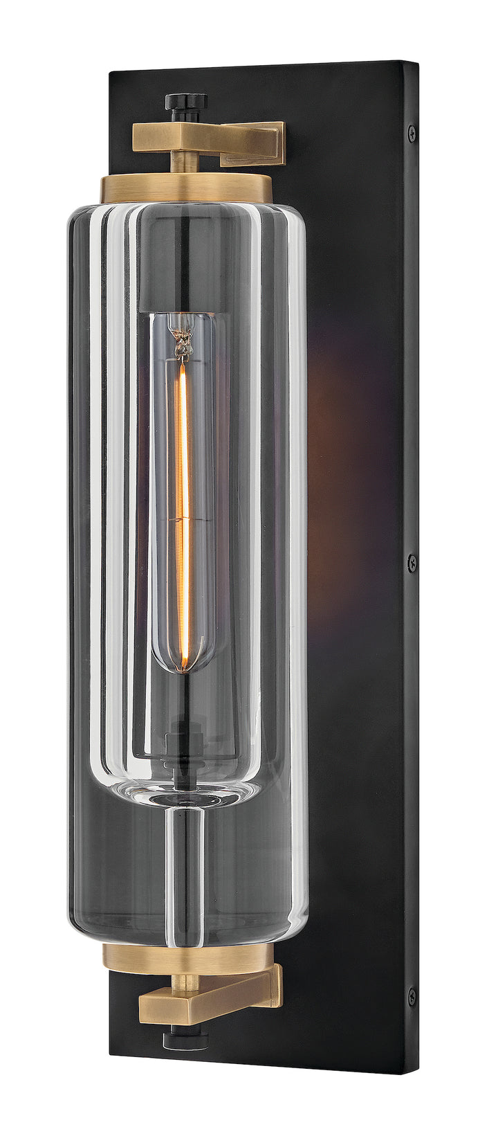 Hinkley Lourde Outdoor Wall Light Medium Wall Sconce Black 28920BK-LL