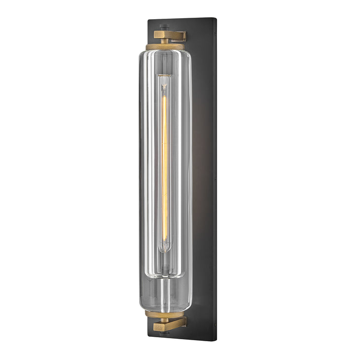 Hinkley Lourde Outdoor Wall Light Large Wall Sconce Black 28925BK-LL