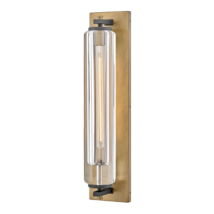 Hinkley Lourde Outdoor Wall Light Large Wall Sconce Heritage Brass 28925HB-LL