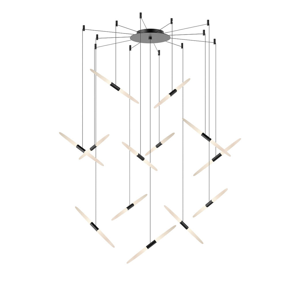 Sonneman 13-Light Swag LED Pendant